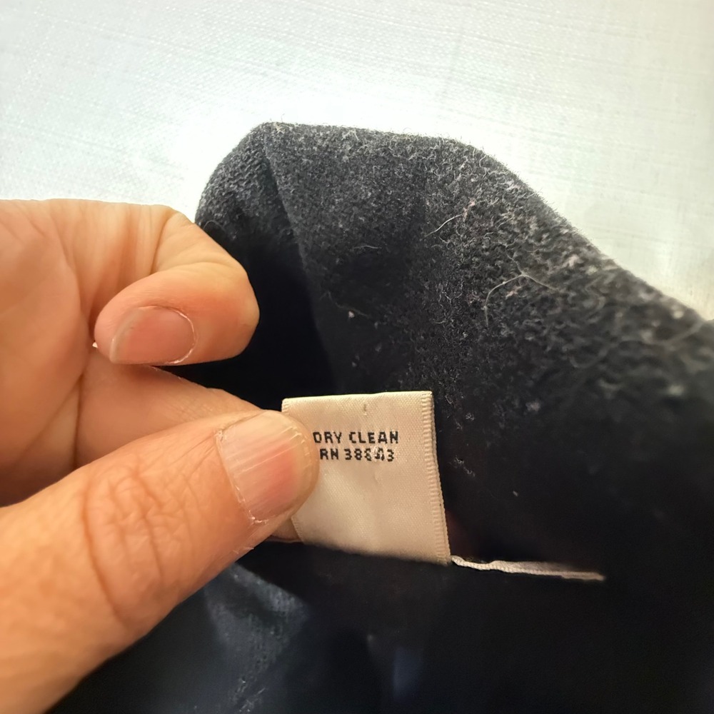 Preston York Black Wool Blend Double Breasted Blazer Jacket XL - Picture 3 of 6
